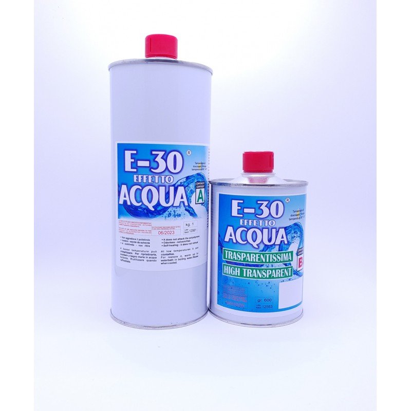 Resina Epossidica Trasparente E30 1.6kg