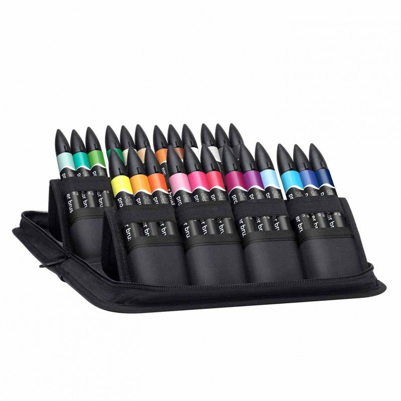 Promarker Brush Student Designer Set 24 Pennarelli