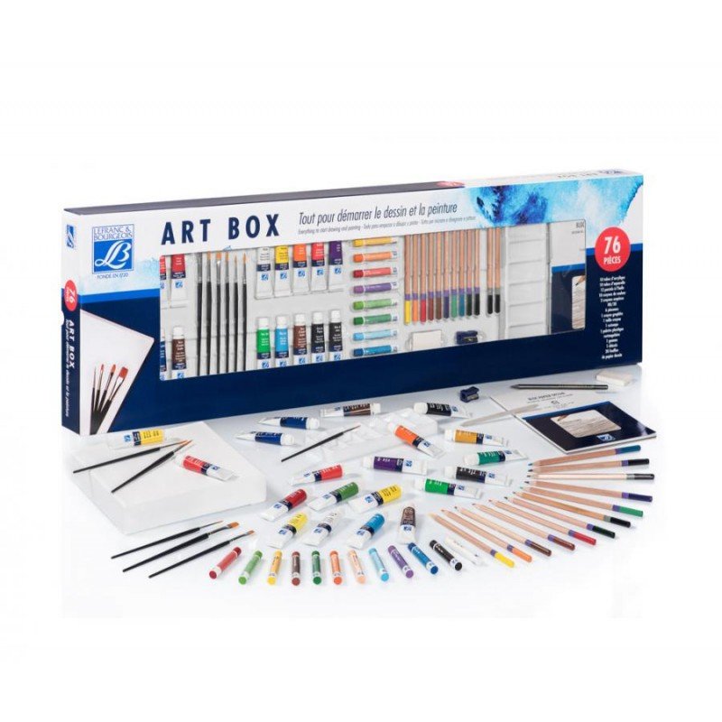 LB ART BOX 76 PEZZI